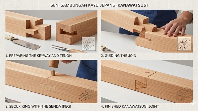 Teknik Sambungan Kayu Jepang dalam Desain Minimalis